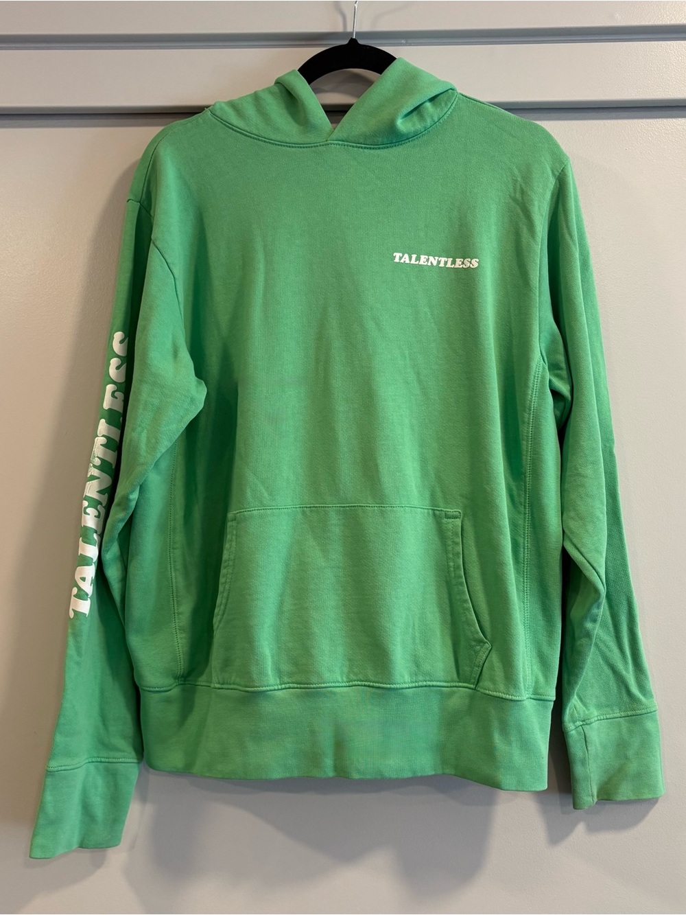 TALENTLESS | Green Hoodie SZ Small
